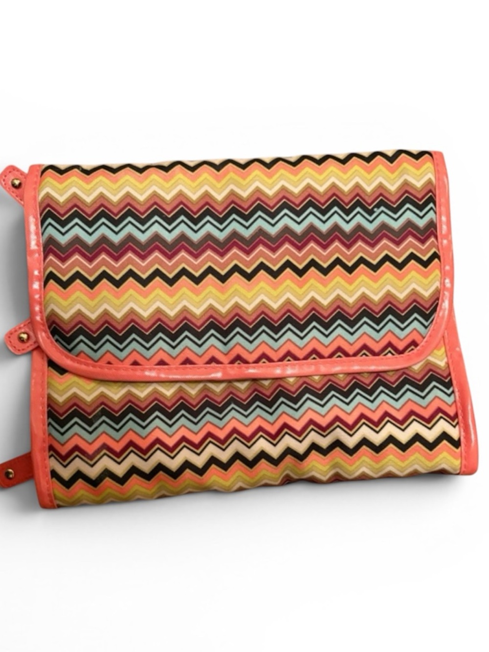 Missoni Multicolor Hanging Makeup Organizer Polyester with Zipper Pockets/Valet